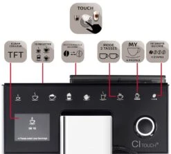 Melitta Caffeo CI-Touch Noire F630-102 Garantie 3 Ans 11 Melitta Caffeo CI-Touch Noire F630-102 Garantie 3 Ans -Magasin De Machines À Café 3 melitta caffeo ci touch f630 102