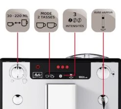 Melitta Caffeo Solo & Milk Argent E 953-102 MaxiPack -Magasin De Machines À Café 4 melitta caffeo solo e953 102