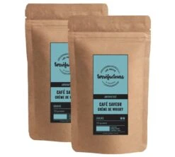 Café En Grains - Saveur Whisky - 250g (2x125g) - Les Petits Torréfacteurs
