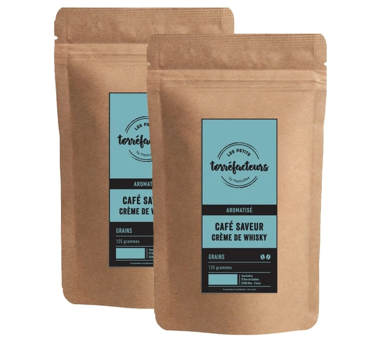 Café En Grains - Saveur Whisky - 250g (2x125g) - Les Petits Torréfacteurs 3 Café En Grains - Saveur Whisky - 250g (2x125g) - Les Petits Torréfacteurs