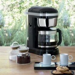 KitchenAid Machine à Café électrique Onyx 1,7 L 1100 W 5KCM1209EOB -Magasin De Machines À Café 700028 3 1 Machine a cafe electrique onyx 1 7 L 1100 W 5KCM1209EOB Kitchenaid