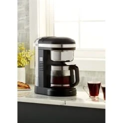 KitchenAid Machine à Café électrique Onyx 1,7 L 1100 W 5KCM1209EOB -Magasin De Machines À Café 700028 4 1 Machine a cafe electrique onyx 1 7 L 1100 W 5KCM1209EOB Kitchenaid
