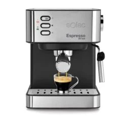 Machine à Expresso Automatique 2 En 1 Inox 20 Bar 850 W -Magasin De Machines À Café 700078 1 2 Machine a expresso automatique 2 en 1 inox 20 bar 850 W Solac