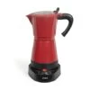 LIVOO Cafetière électrique Italienne Rouge 6 Tasses 480 W -Magasin De Machines À Café 700104 0 2 Cafetiere electrique Italienne rouge 6 tasses 480 W Livoo