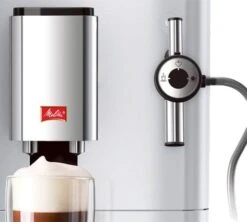 Melitta Caffeo Passione F530-101 Argent Cappuccinator -Magasin De Machines À Café Melitta Passione Silver2