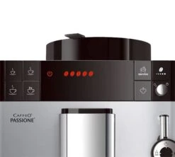 Melitta Caffeo Passione F530-101 Argent Cappuccinator -Magasin De Machines À Café Melitta Passione Silver3