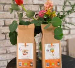 500g Café En Grain Bio Monsieur Albert - TERRAMOKA -Magasin De Machines À Café albert illus