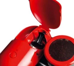 Machine Expresso Avec Broyeur ARIETE Moderna 1318 Rouge -Magasin De Machines À Café ariete moderna rouge 4