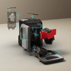 SIEMENS EQ300 - TF305E04 Inox Et Titane Métallisé - Garantie 3 Ans -Magasin De Machines À Café assemblage schema