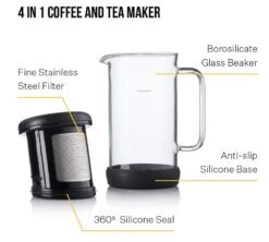 Carafe One Brew - Black - Barista&Co -Magasin De Machines À Café bc carafe piston2