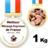 Café AA Blend - 3ème Prix Du Meilleur Mélange Expresso De France 2015 - 1Kg - Cafés Chapuis -Magasin De Machines À Café cafe grains cafes chapuis meilleur melange expresso 2015 1