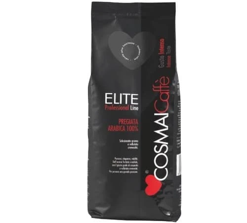 Café En Grains Elite Noir Spécial Bar - 1 Kg - Cosmai Caffè 3 Café En Grains Elite Noir Spécial Bar - 1 Kg - Cosmai Caffè