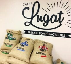 4x250g Café En Grain Nicaragua Don Olman - Cafés Lugat -Magasin De Machines À Café cafeengraincafeslugat1