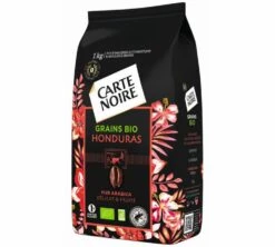 1 Kg Café En Grain Bio Honduras - Carte Noire -Magasin De Machines À Café cafeengraincartenoirebiohonduraskgprofil