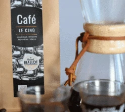 800g Café En Grain Bio Le Cinq MOF - LaGrange -Magasin De Machines À Café cafeengrainlagrangelecinq800gvincentballotmof 1