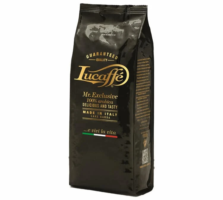 Café En Grains 1kg - Mr Exclusive - LUCAFFE 3 Café En Grains 1kg - Mr Exclusive - LUCAFFE