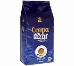 1kg Café En Grains Crema In Tazza Superior - ZICAFFE -Magasin De Machines À Café cafeengrainzicaffecremaintazzakgfacelateral