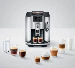 JURA E8 Chrome EB Smart Connect Offert Garantie 3 Ans -Magasin De Machines À Café expresso broyeur jura e8 chrome boissons