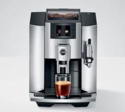 JURA E8 Chrome EB Smart Connect Offert Garantie 3 Ans -Magasin De Machines À Café expresso broyeur jura e8 chrome double cafe