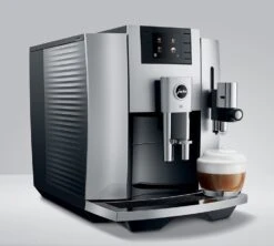JURA E8 Moonlight Silver EB Smart Connect Offert Garantie 3 Ans -Magasin De Machines À Café expresso broyeur jura e8 moonlight silver cappuccino