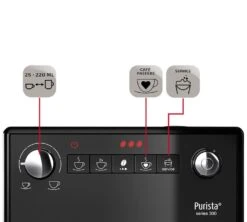 MELITTA Purista® F230-104 Noir Mat Garantie 3 Ans 18 MELITTA Purista® F230-104 Noir Mat Garantie 3 Ans -Magasin De Machines À Café expresso broyeur melitta purista noir mat profil