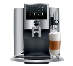 JURA S8 Chrome Smart Connect Inclus Garantie 3 Ans -Magasin De Machines À Café expresso broyeur s8 chrome face