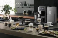Delonghi Maestosa EPAM 960.75.GLM Pack Zen Garantie 5 ANS -Magasin De Machines À Café gruppo bicchieri valcucine con display