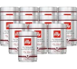 Café Grain Intenso (Scura) Illy - Torréfaction Foncée - 12x250g