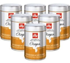 Café En Grains Illy Monoarabica Ethiopie - 6x250g - Illy