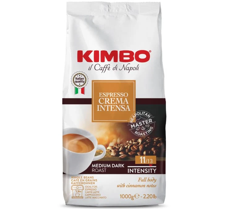 1kg Café En Grain Crema Intensa - KIMBO 3 1kg Café En Grain Crema Intensa - KIMBO