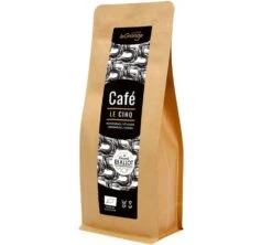 200g Café En Grain Bio Le Cinq MOF - LaGrange -Magasin De Machines À Café lagrange le cinq 200g grains bio