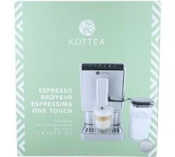 KOTTEA Espressima Silver One Touch CK307S.OT Garantie 3 Ans -Magasin De Machines À Café machine a cafe kottea one touch 1