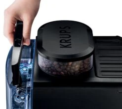 Krups Arabica Noire Argent YY3075FD -Magasin De Machines À Café machine a cafe krups yy3075fd bac a eau