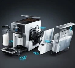 SIEMENS EQ.700 Intégral Noir Inox TQ707R03 Garantie 3 Ans -Magasin De Machines À Café machine a cafe siemens eq 700 integral entretien