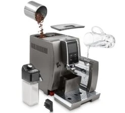 DELONGHI Dinamica Plus Titanium ECAM 370.95.T Garantie 2 Ans 13 DELONGHI Dinamica Plus Titanium ECAM 370.95.T Garantie 2 Ans -Magasin De Machines À Café machine expresso broyeur delonghi dinamica ecam 37095t fonctionnement