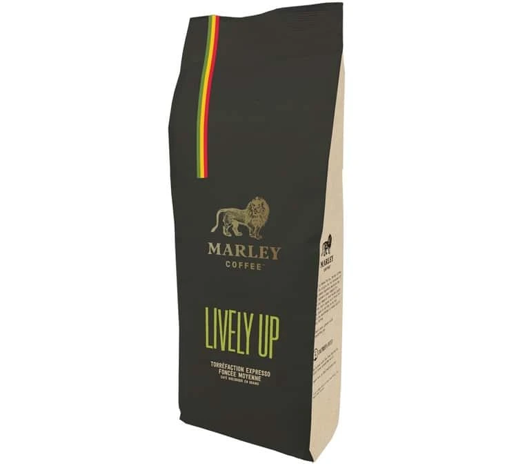 Café En Grain Bio Marley Coffee Lively Up! - 1kg 3 Café En Grain Bio Marley Coffee Lively Up! - 1kg