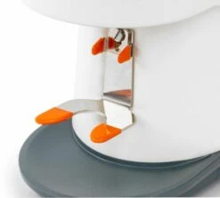 Moulin à Café QUAMAR Nemo-Q/E Blanc Mat Et Gris Bleu -Magasin De Machines À Café quamar nemoqe blanc 4