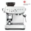 Machine Expresso SAGE Barista Express Impress SES876SST4EEU1 Blanc Sel De Mer 2 Machine Expresso SAGE Barista Express Impress SES876SST4EEU1 Blanc Sel De Mer -Magasin De Machines À Café sage express impress blanc 1 1