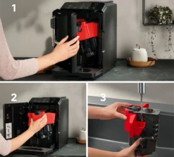 SIEMENS EQ300 - TF301E09 Noir - Garantie 3 Ans -Magasin De Machines À Café siemens tf301e09 nettoyage 1