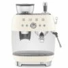 Machine Expresso SMEG EGF03CREU Crème Années 50 Avec Moulin Intégré -Magasin De Machines À Café smeg egf03 creme 1 1