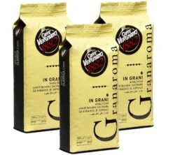 Caffè Vergnano 3x1kg Café En Grain Gran Aroma - CAFFE VERGNANO